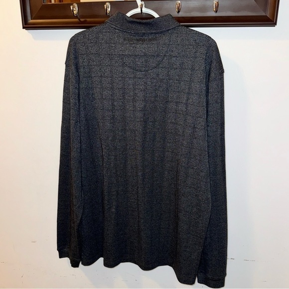 NWT Van Heusen Men’s Long Sleeve “Rain Bird” Polo Shirt Size XL - Picture 6 of 7